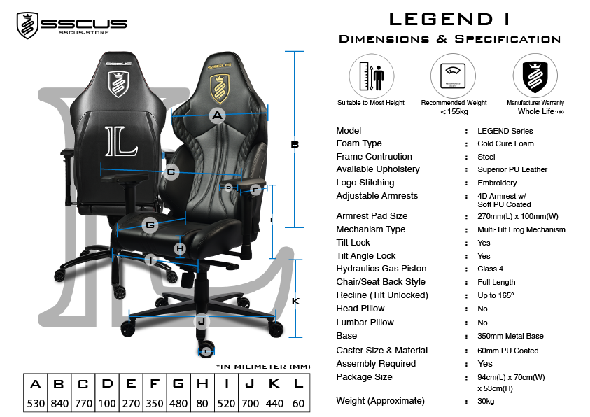 Legend 1 - Installation Guide